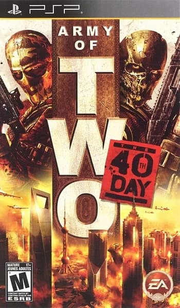 Army of Two: The 40th Day PSP Box Art