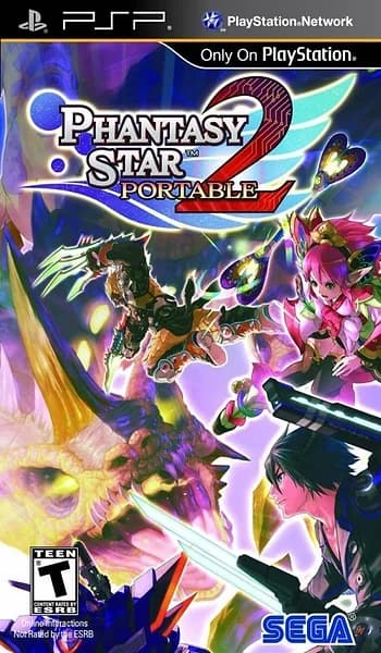 Phantasy Star Portable 2 Box Art
