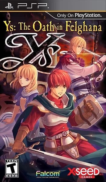Ys: The Oath in Felghana Box Art