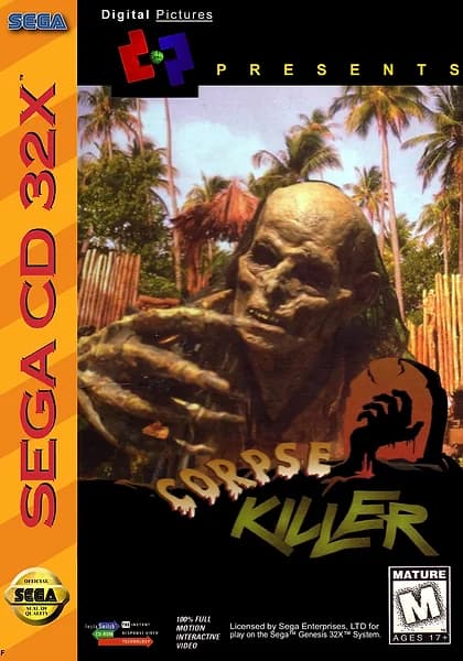 Corpse Killer Sega 32X Box Art