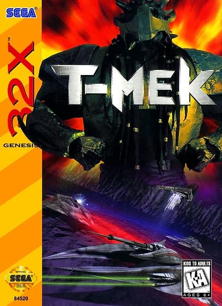 T-MEK Sega 32X Box Art