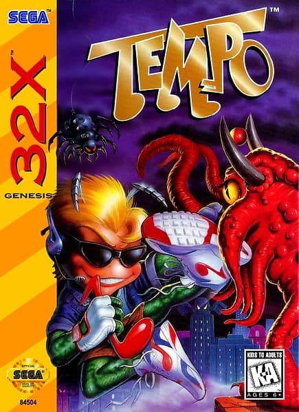 Tempo Sega 32X Box Art