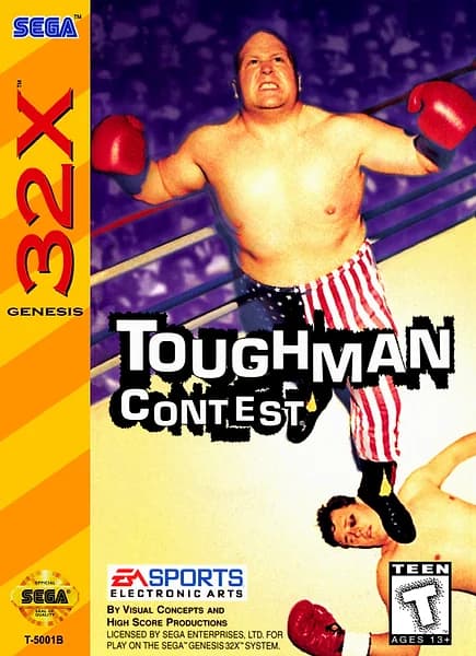 Toughman Contest Sega 32X Box Art
