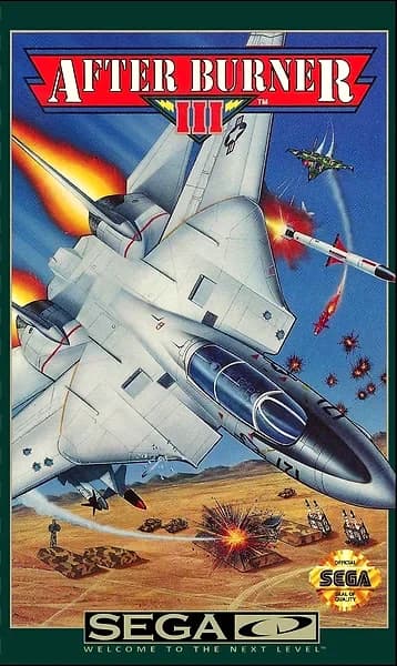 After Burner III Sega CD Box Art