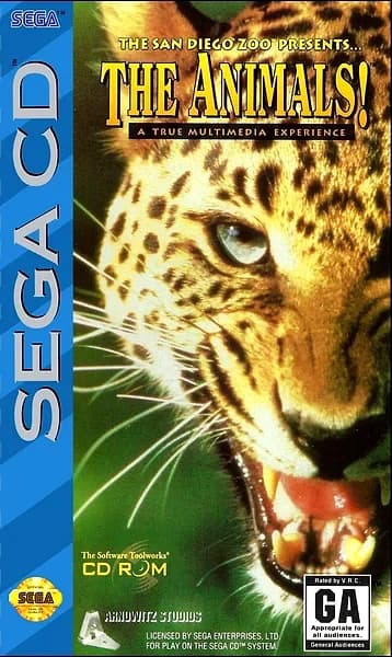 Animals! Sega CD Box Art
