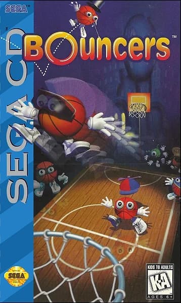 Bouncers Sega CD Box Art