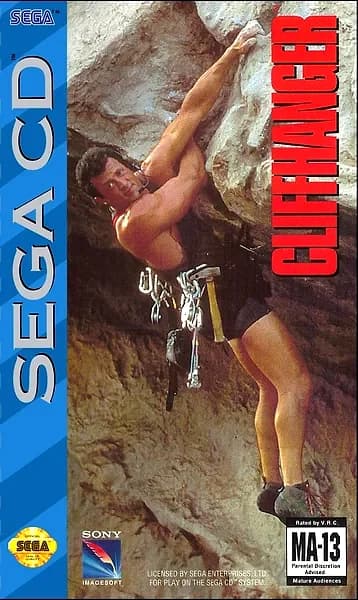 Cliffhanger Sega CD Box Art