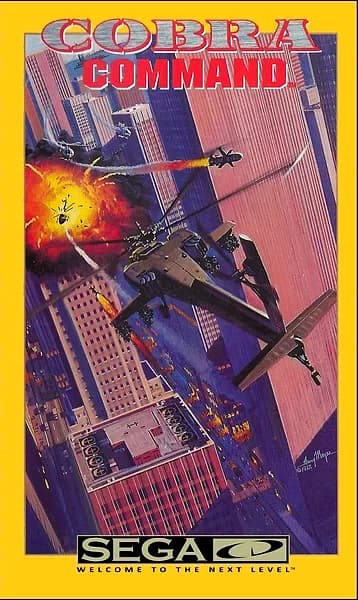 Cobra Command Sega CD Box Art