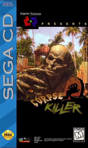 Corpse Killer Sega CD Box Art