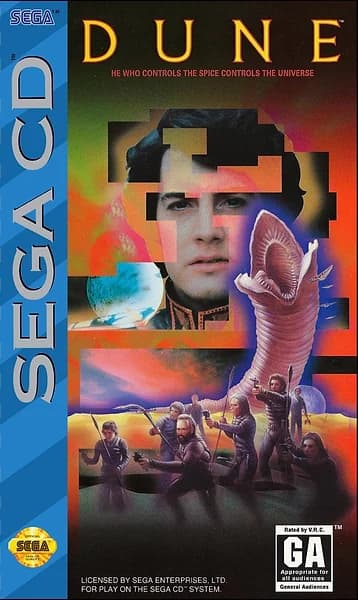 Dune Sega CD Box Art