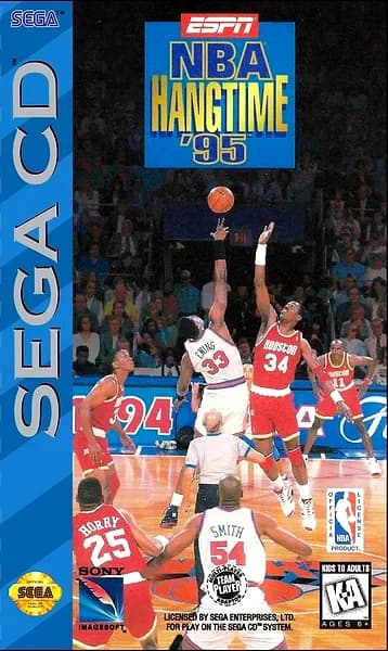 ESPN NBA Hangtime '95 box art
