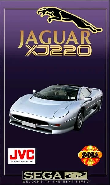 Jaguar XJ220 box art