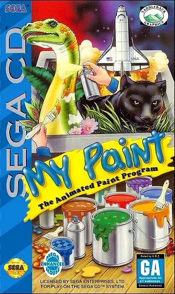 My Paint: The Animated Paint Program Box Art