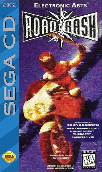Road Rash Box Art