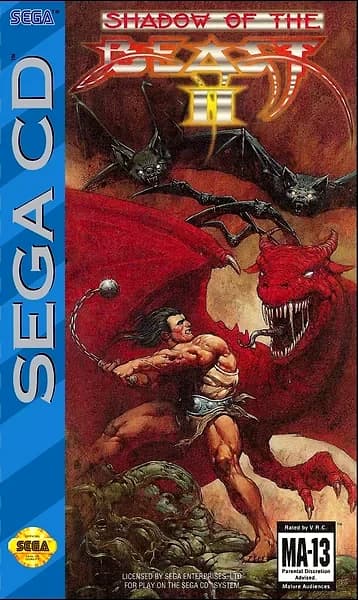 Shadow of the Beast II box art