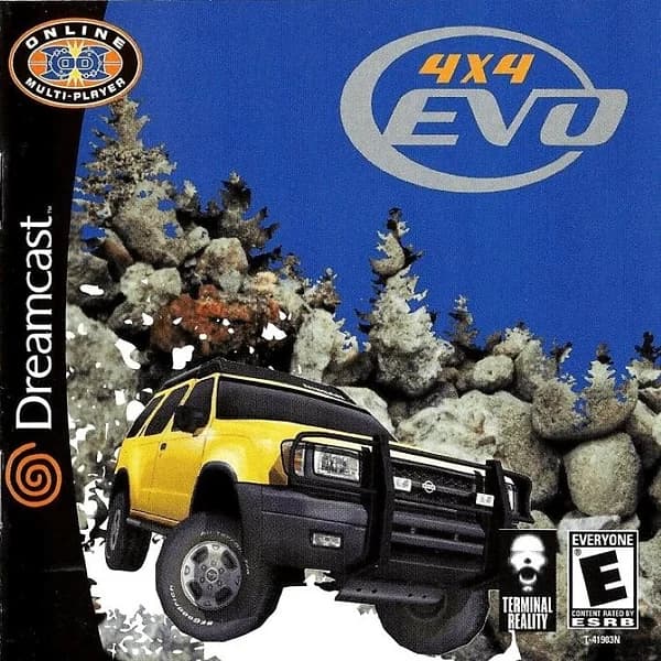 4x4 EVO Sega Dreamcast Box Art