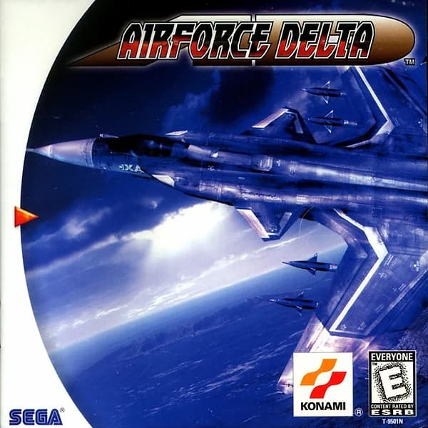 AirForce Delta Sega Dreamcast Box Art