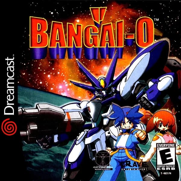 Bangai-O Sega Dreamcast Box Art