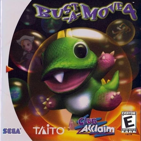 Bust-A-Move 4 Sega Dreamcast Box Art