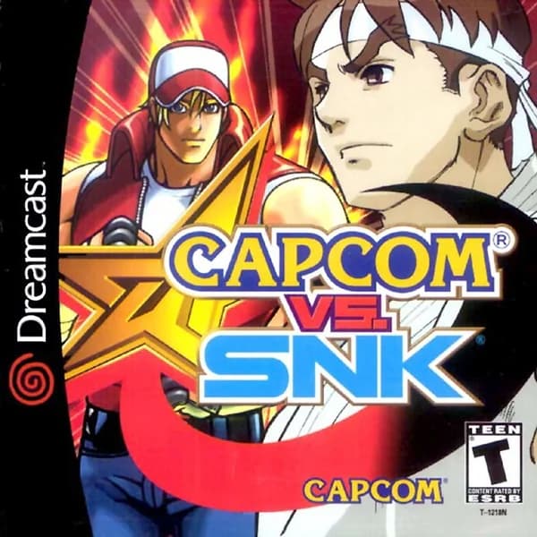 Capcom vs. SNK Sega Dreamcast Box Art