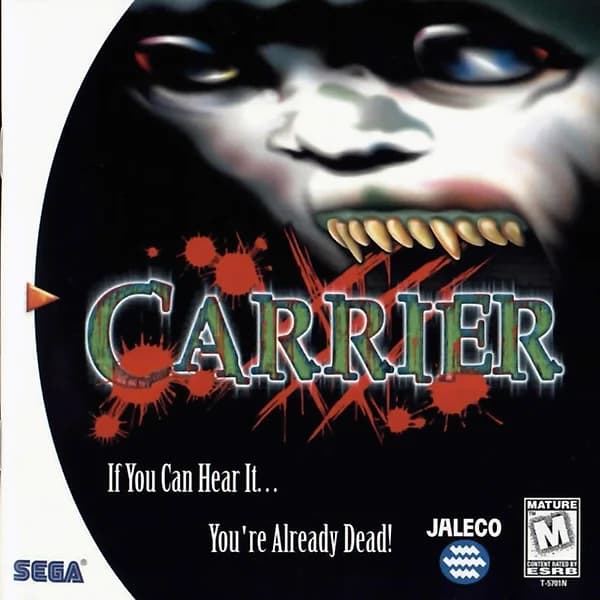 Carrier Sega Dreamcast Box Art