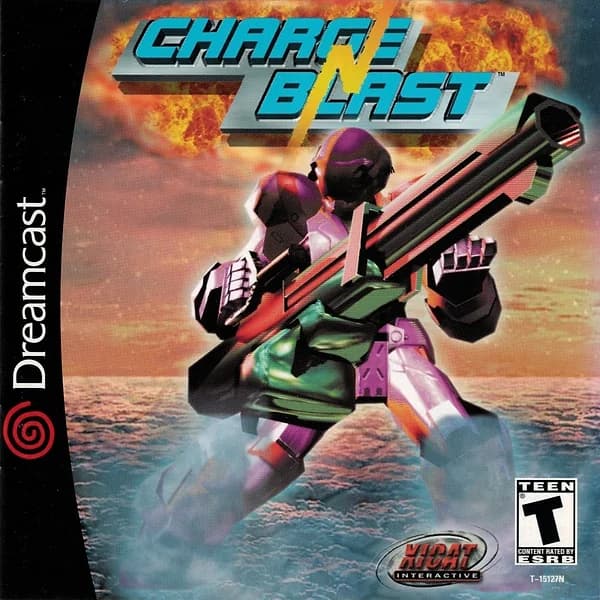 Charge 'n Blast Sega Dreamcast Box Art