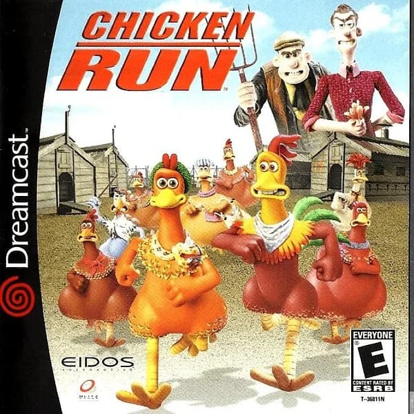 Chicken Run Sega Dreamcast Box Art