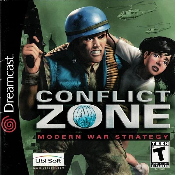 Conflict Zone: Modern War Strategy Sega Dreamcast Box Art