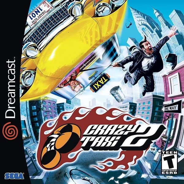 Crazy Taxi 2 Sega Dreamcast Box Art