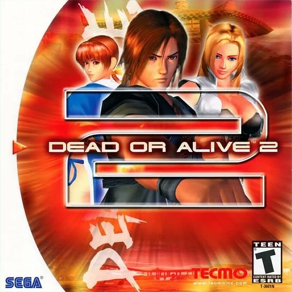 Dead or Alive 2 Sega Dreamcast Box Art