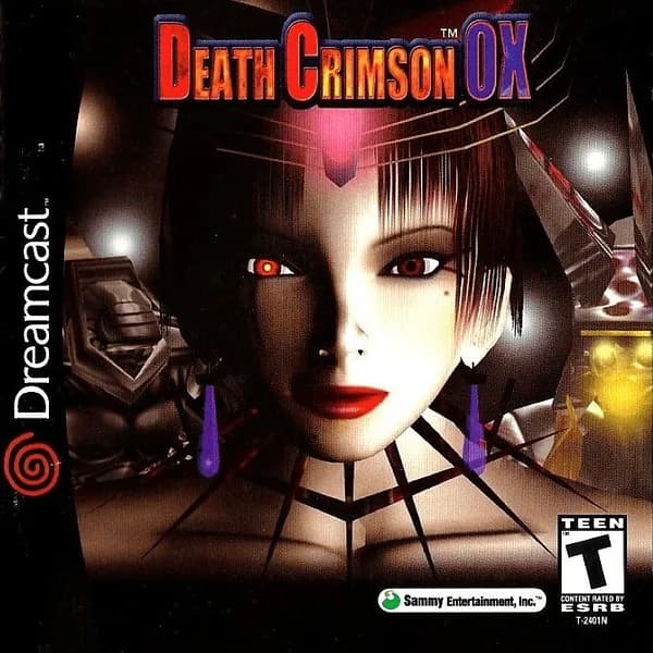Death Crimson OX Sega Dreamcast Box Art
