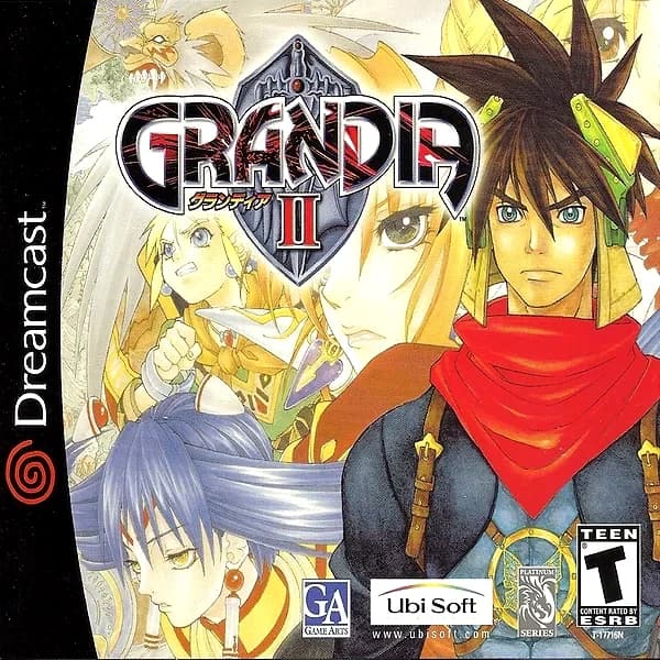 Grandia II box art