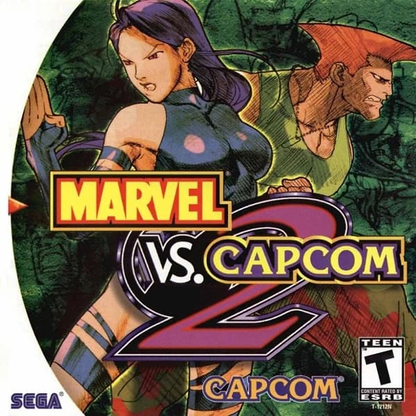Marvel vs. Capcom 2 Box Art