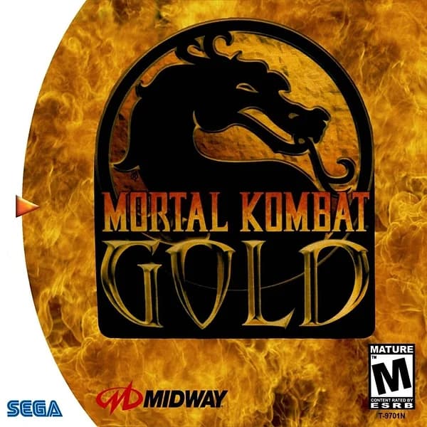 Mortal Kombat Gold box art