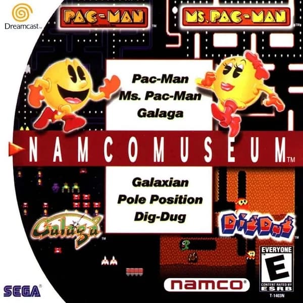 Namco Museum box art