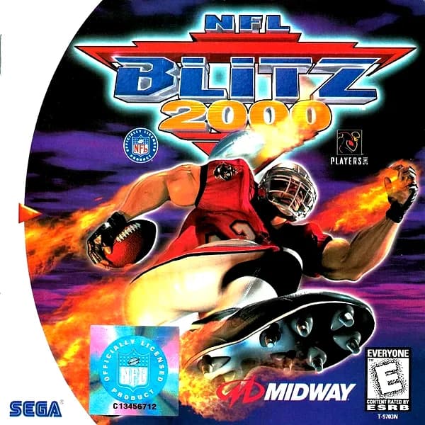 NFL Blitz 2000 box art