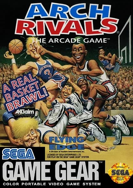Arch Rivals Sega Game Gear Box Art