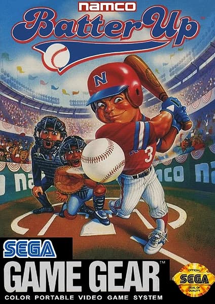 Batter Up Sega Game Gear Box Art