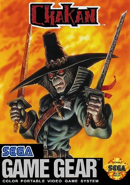 Chakan Sega Game Gear Box Art