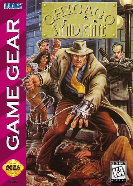 Chicago Syndicate Sega Game Gear Box Art