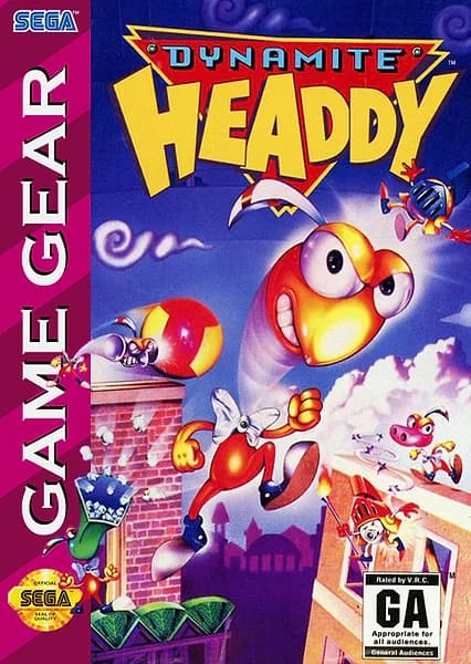 Dynamite Headdy Box Art