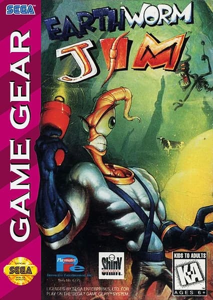 Earthworm Jim Box Art