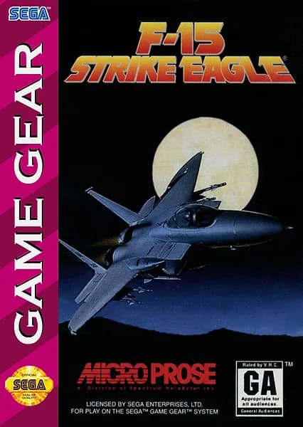 F-15 Strike Eagle box art