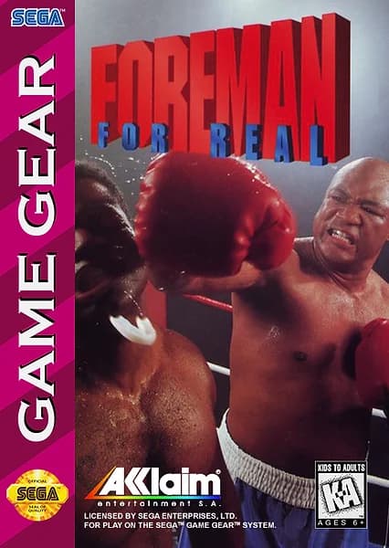 Foreman for Real Box Art