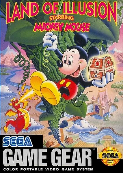 Land of Illusion: Starring Mickey Mouse Box Art