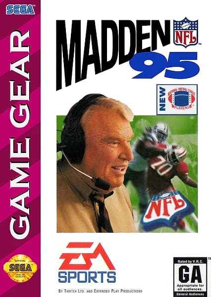 Madden NFL 95 box art