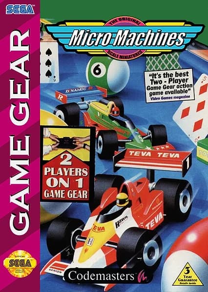 Micro Machines Box Art