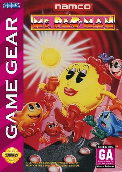 Ms. Pac-Man box art