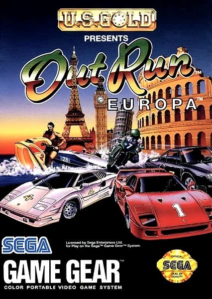 OutRun Europa box art