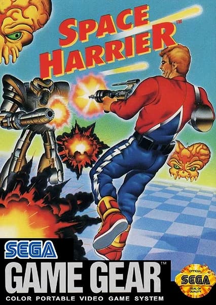 Space Harrier Box Art